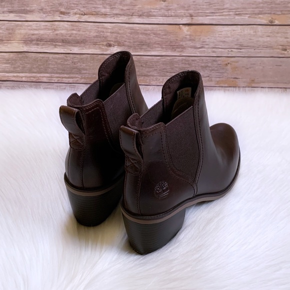 Timberland Brown Leather Brynlee Park Chelsea Boot - Picture 5 of 7